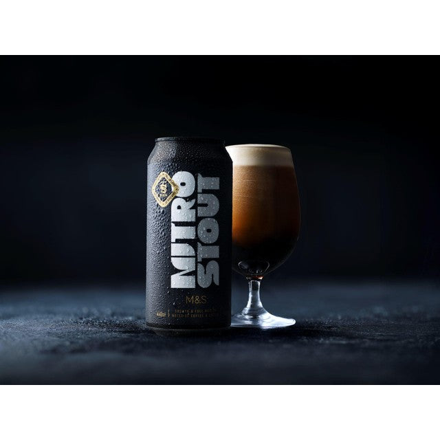 M&S Nitro Stout 440ml, imported from the UK