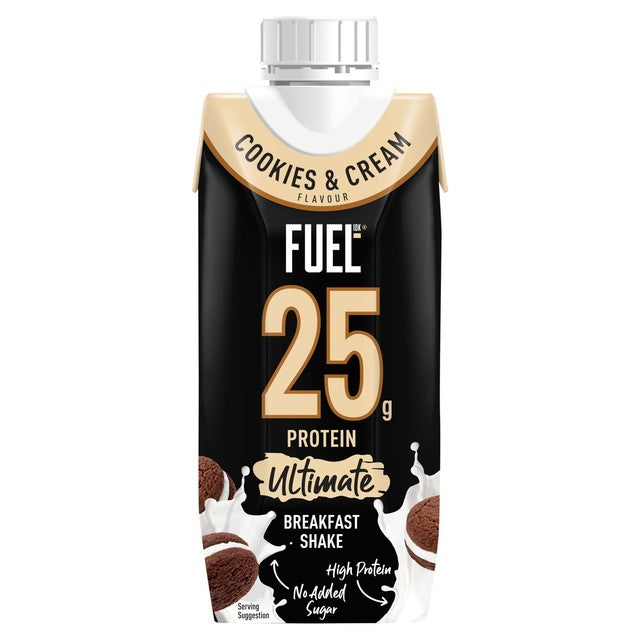 FUEL10K Cookies & Cream Protein Shake 330ml - British product