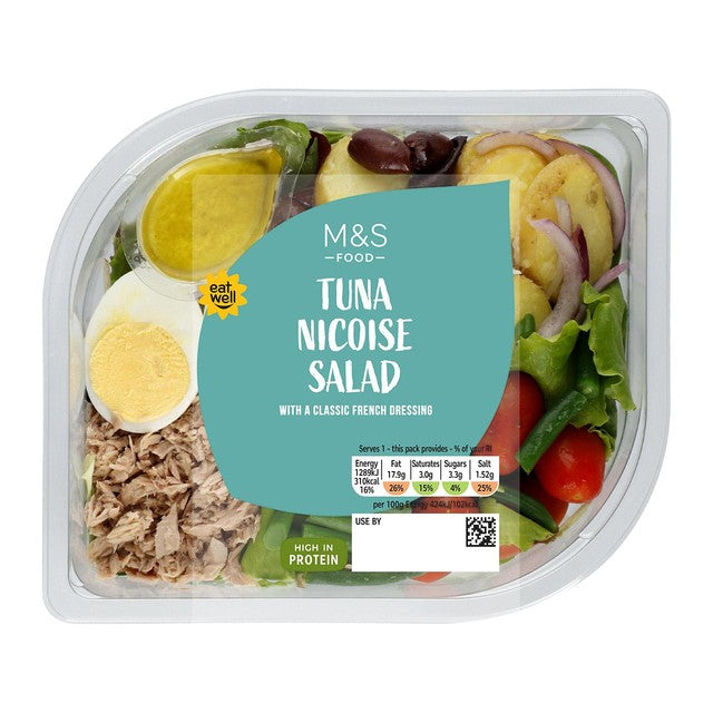 M&S Tuna Salad 304g, imported from the UK