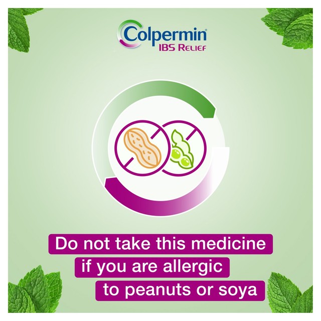 Colpermin IBS Relief Peppermint Oil Capsules 100 capsules - British product