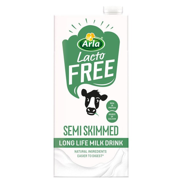 Lactofree semi-skimmed lactose-free milk drink 1L - British product