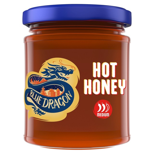 Blue Dragon Sriracha hot honey sauce - British product