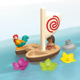 Playmobil Junior Aqua Disney Moana's Sail Boat toy, imported from the UK