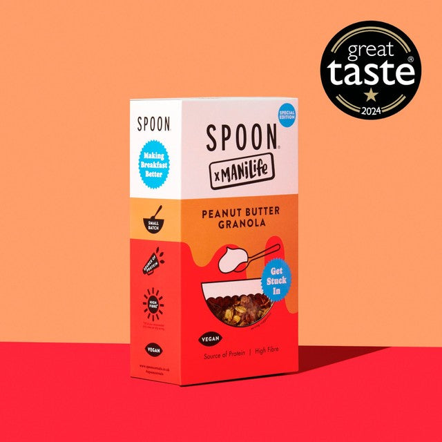 Spoon peanut butter granola 400g (British brand)