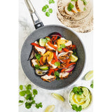 MasterClass cast aluminium non-stick wok 28cm, imported from the UK