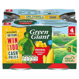 Green Giant original sweetcorn canned, imported from the UK
