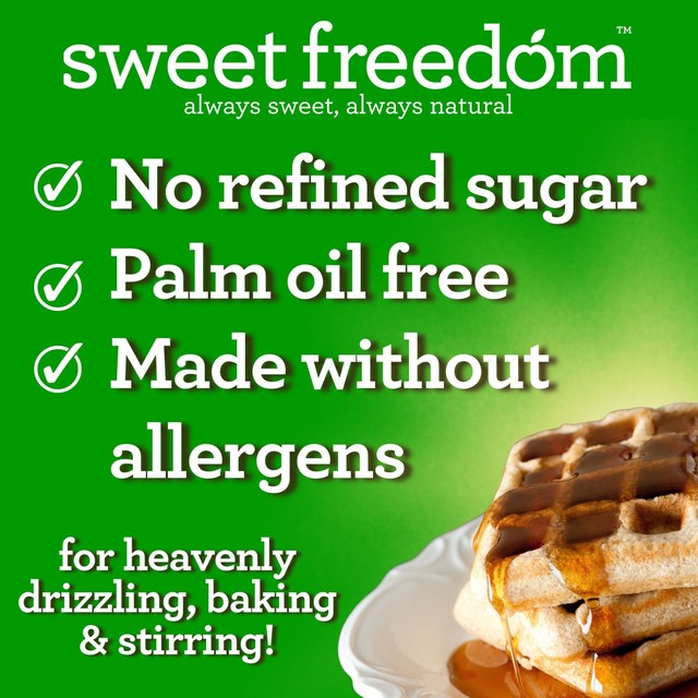 Sweet Freedom caramel flavoured syrup 350g (British brand)