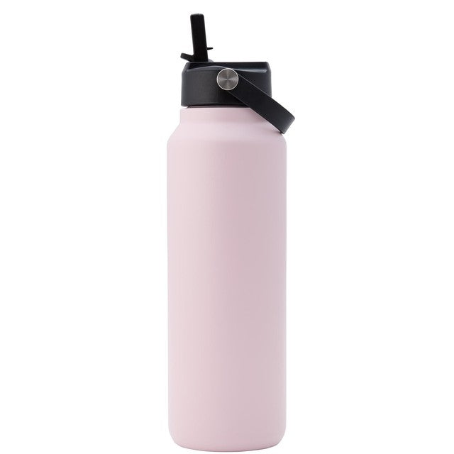 Smidge flip straw bottle Summer Blush 1.2L, imported from the UK