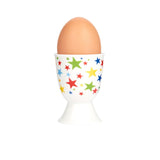 KitchenCraft Brights Stars Porcelain Egg Cup, UK version
