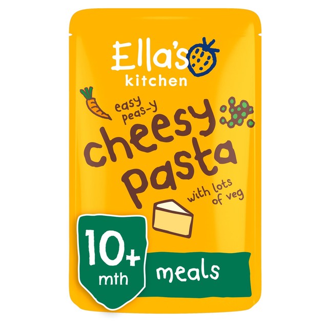 Ella's Kitchen Cheesy Pasta baby food pouch 10+ months (British brand)