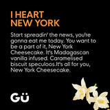 Gu New York Cheesecake dessert 2 x 70g, UK version