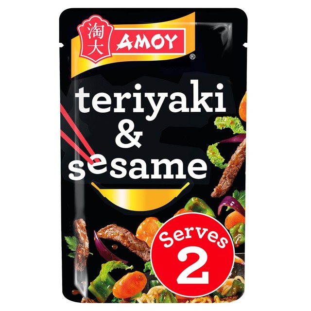 Amoy Teriyaki & Sesame stir fry sauce 120g - British product