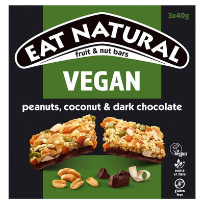 M&S Eat Natural Vegan Peanuts Coconut & Dark Chocolate Fruit & Nut Bar- Buy online at McGrocer
