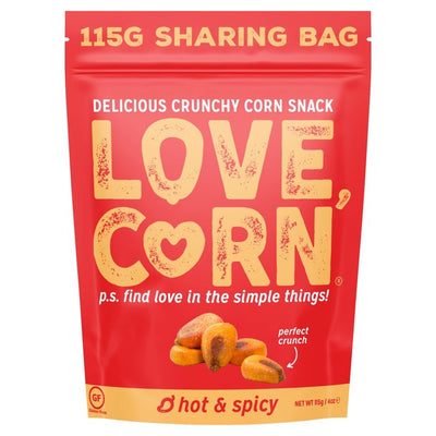 M&S Love Corn Habanero Crunchy Corn Snacks 115g- Buy online at McGrocer