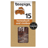 Teapigs Honeybush & Rooibos herbal tea bags 15 bags (British brand)