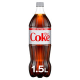 Coca-Cola Diet Coke Extra Free Cola Bottle 1500ml - British product