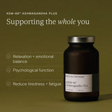 Wild Nutrition Food-Grown Ashwagandha supplement 60 capsules (British brand)