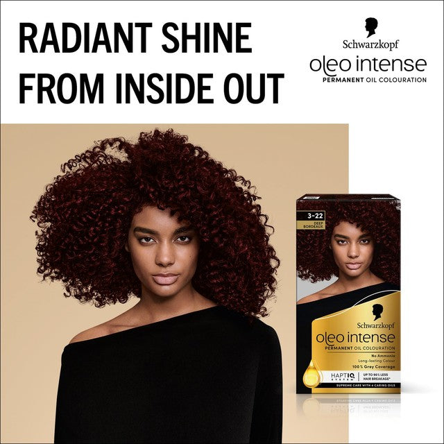 Schwarzkopf Deep Bordeaux hair dye (British brand)