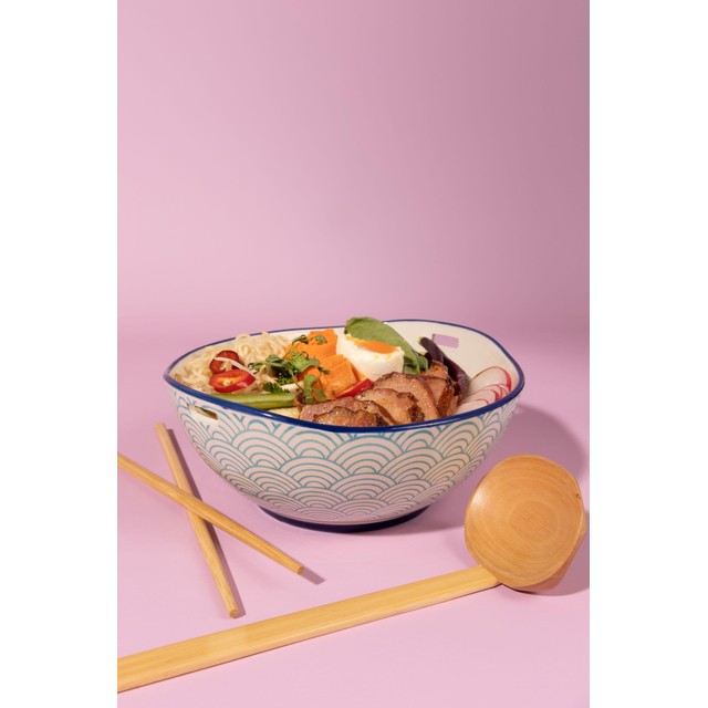 Rayware noodle soup bowl set 800ml (British brand)