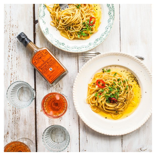 Geo Watkins anchovy sauce 190ml, UK version