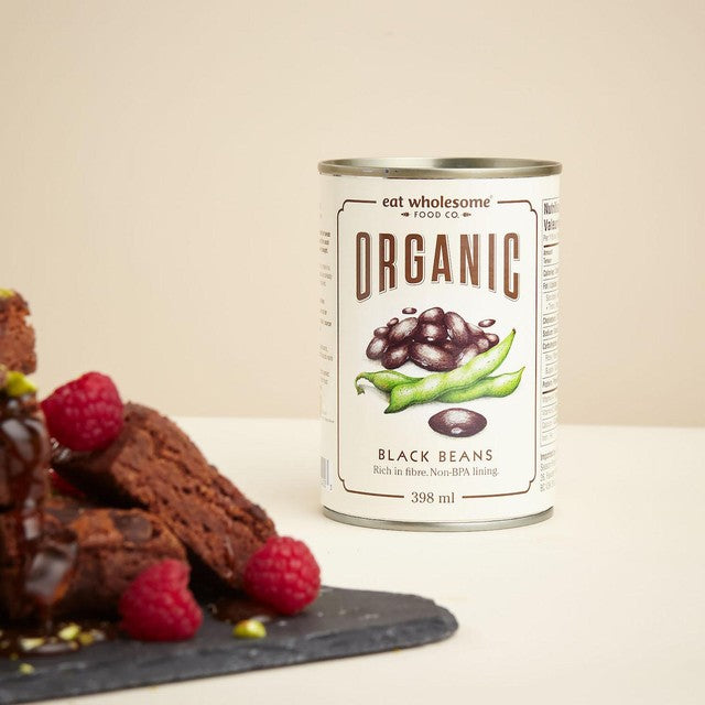 Eat Wholesome Organic Black Beans 400g - British product