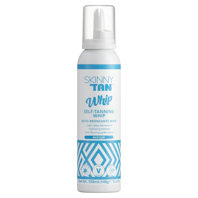 Skinny Tan self-tanning whip Medium 150ml (British brand)