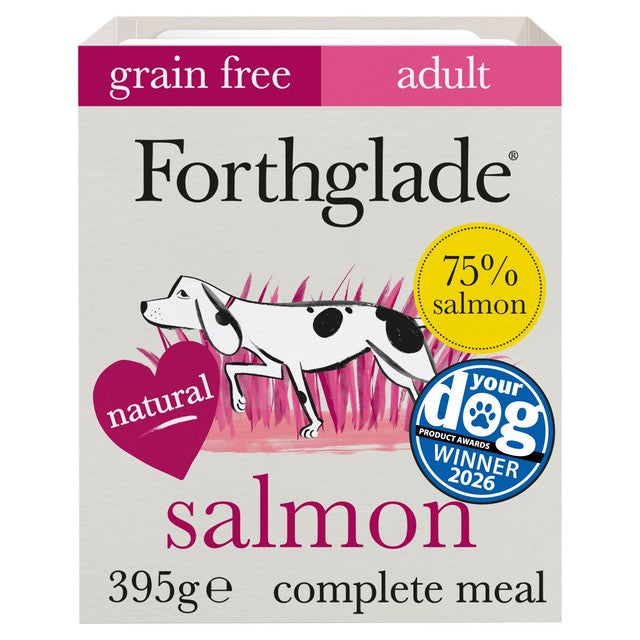 Forthglade wet dog food salmon with potato 395g - British product