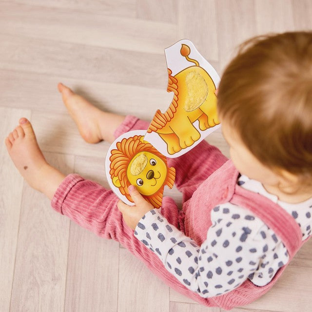 Orchard Toys Match and Feel Two-piece Jungle Puzzles, imported from the UK