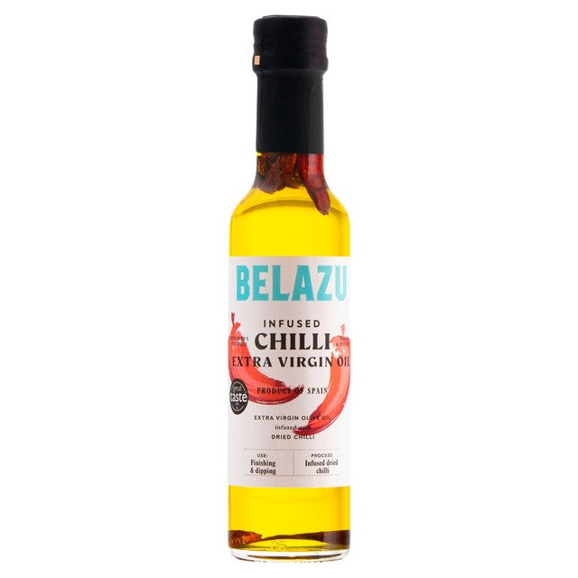 Belazu Chilli Infused Extra Virgin Olive Oil 250ml - British product