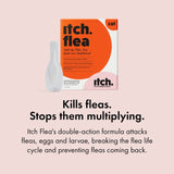 Itch Flea Cat Spot-On Treatment 1kg+, UK version