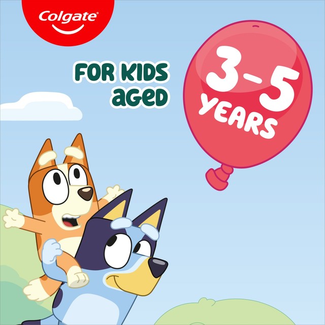 Colgate Bluey kids manual toothbrush, imported from the UK