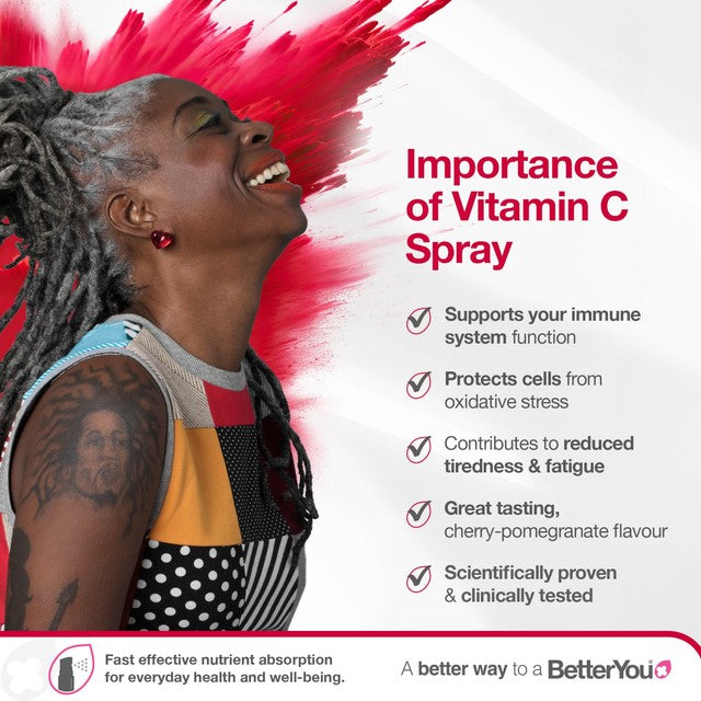 Better You Vitamin C Oral Spray Cherry Pomegranate 50ml - British product
