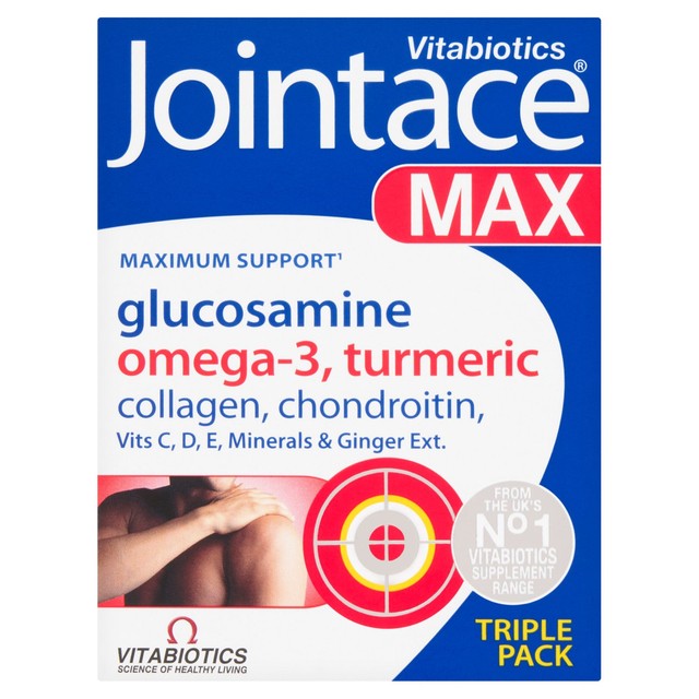 Vitabiotics Jointace Max joint care supplement 84 capsules and tablets (British brand)