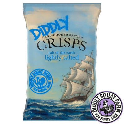M&S Diddly Squat Farm Lightly Salted Potato Crisps- Buy online at McGrocer