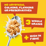 Jordans hint of honey popped oat crunch breakfast cereal 425g, UK version