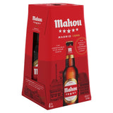 Mahou Cinco Estrella lager beer 4x330ml, imported from the UK