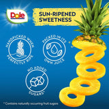 Dole pineapple slices in juice 432g - British product