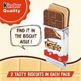 Kinder cocoa and milk wafer biscuits multipack (British brand)