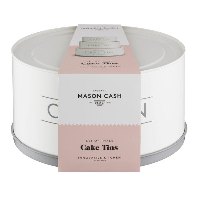 Mason Cash innovative cake tins set of 3, imported from the UK