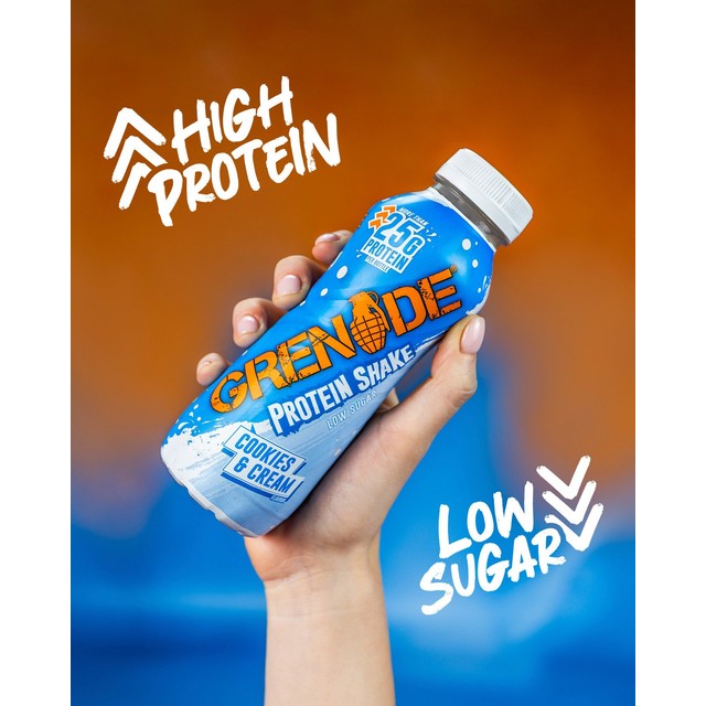 Grenade protein shake cookies and cream 330ml, UK version