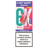 Lost Mary BM6000 Strawberry Ice Refillable Kit 20mgml