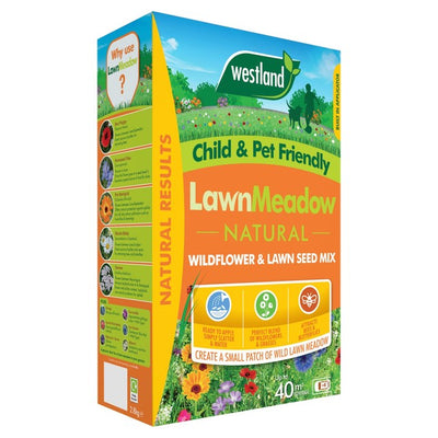 Westland Rasenwiese Box Wildblumen und Grassamenmischung 40qm