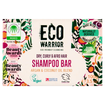 M&S Little Soap Company Eco Warrior Shampoo Bar for Dry, Curly & Afro Hair 100g- Buy online at McGrocer