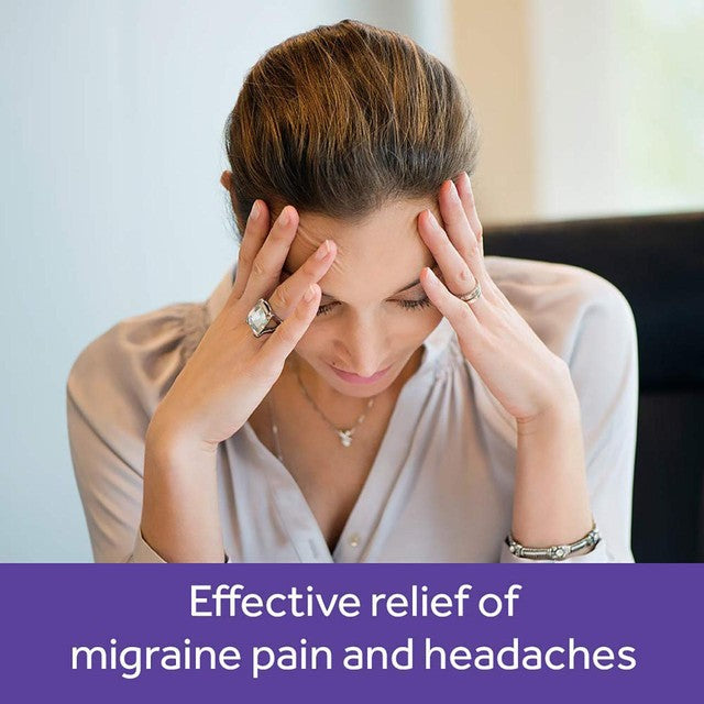 Nurofen Ibuprofen 342mg migraine relief caplets 12 pack, imported from the UK
