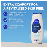 Nivea Derma Control Defend shower gel, imported from the UK
