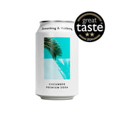 Something & Nothing Cucumber Premium Soda 330ml (British brand)