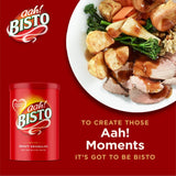 Bisto gravy granules in a tub, UK version