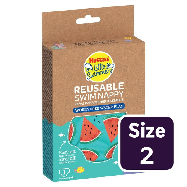 Huggies Little Swimmers Reusable Swim Pant Watermelon Size 2-3 (5-11kg), UK version