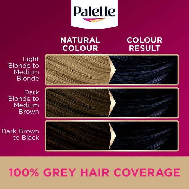 Schwarzkopf Blue Black permanent hair dye, UK version