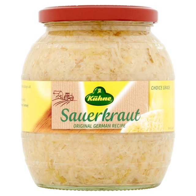 Kuhne sauerkraut pickled cabbage 810g, UK version